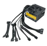 POWERBOOST PB500AR 500W APFC 2*PCI-E 6+2 Pin 12cm Siyah Fanlı ATX Power Supply (Retail Box) - 3